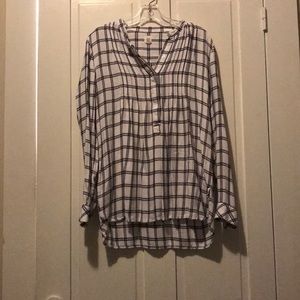 Size medium gap flannel